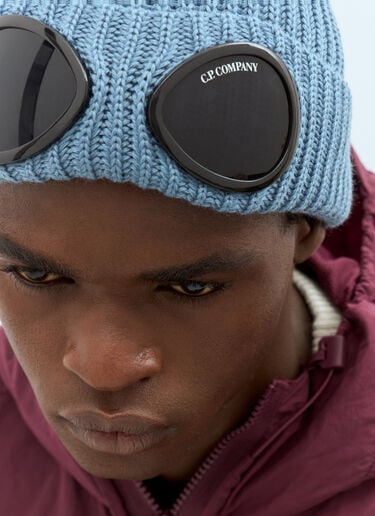 Goggle Beanie Hat C.P. Company Goggle Beanie Hat Blue pco0157002