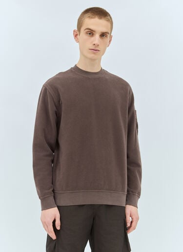 クルーネック スウェットシャツ C.P. Company クルーネック スウェットシャツ パープル pco0158007