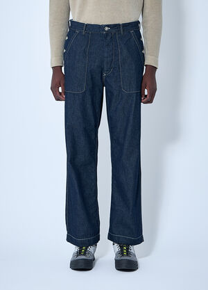 C.P. Company 3/1 Denim Pants Blue pco0159009