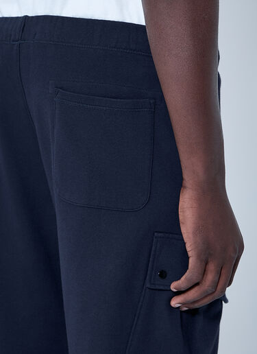 Diagonal Raised Fleece Cargo Pants C.P. Company Diagonal Raised Fleece Cargo Pants Blue pco0159011