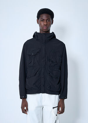 C.P. Company Flatt Nylon Goggle Jacket Black pco0160004
