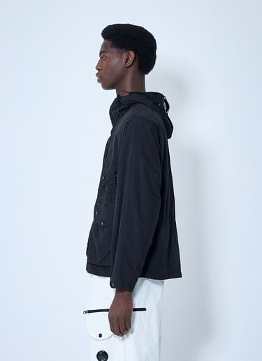 C.P. Company Flatt Nylon ゴーグルジャケット  ブラック pco0160004