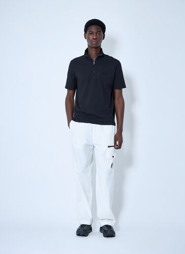 C.P. Company 1020 半拉链 Polo 衫  黑色 pco0160006