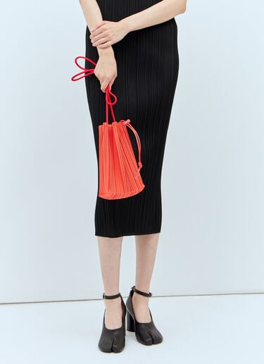 Bloom Pleats Bucket Bag Pleats Please Issey Miyake Bloom Pleats Bucket Bag Orange plp0257009