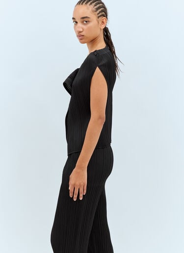 July Draped Top Pleats Please Issey Miyake July Draped Top Black plp0258001