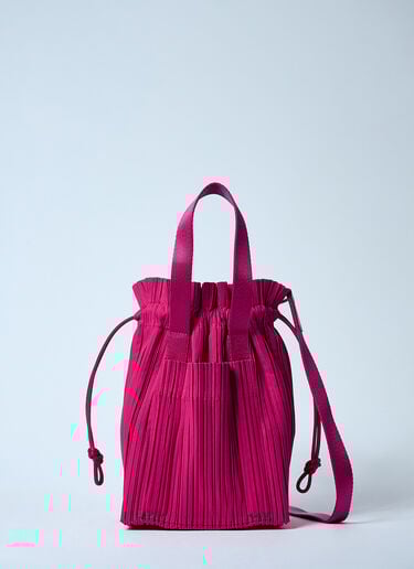 Pleats Please Issey Miyake プリーツハンドバッグ ピンク plp0259009