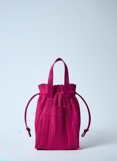 Pleats Please Issey Miyake プリーツハンドバッグ ピンク plp0259009