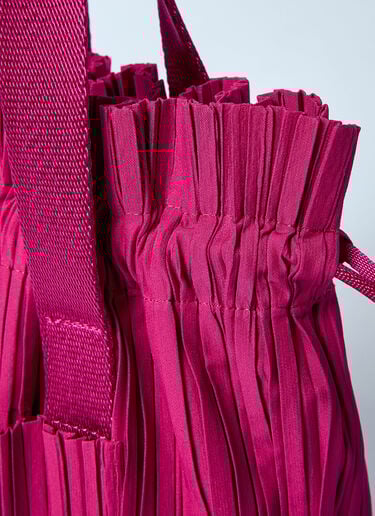 Pleats Please Issey Miyake プリーツハンドバッグ ピンク plp0259009