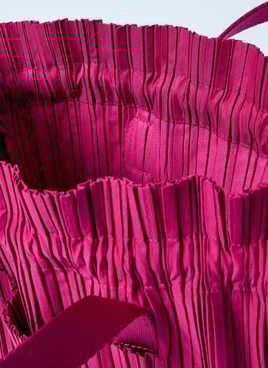 Pleats Please Issey Miyake プリーツハンドバッグ ピンク plp0259009