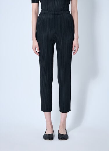 Pleats Please Issey Miyake Pleated Pants Black plp0260018