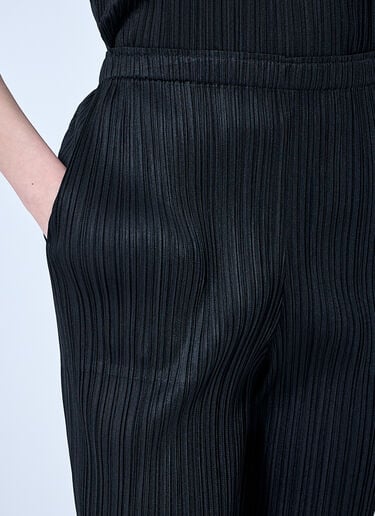 Pleats Please Issey Miyake Pleated Pants Black plp0260018