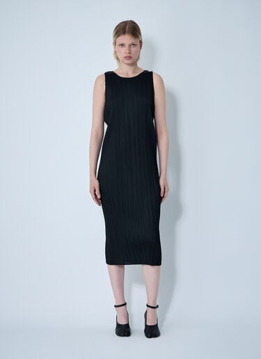 Pleats Please Issey Miyake 플리츠 미디 원피스  블랙 plp0260019