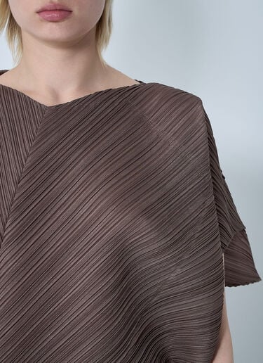 Pleated Shirt Pleats Please Issey Miyake Pleated Shirt Brown plp0261003