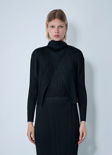 褶裥开衫 Pleats Please Issey Miyake 褶裥开衫 黑色 plp0261009