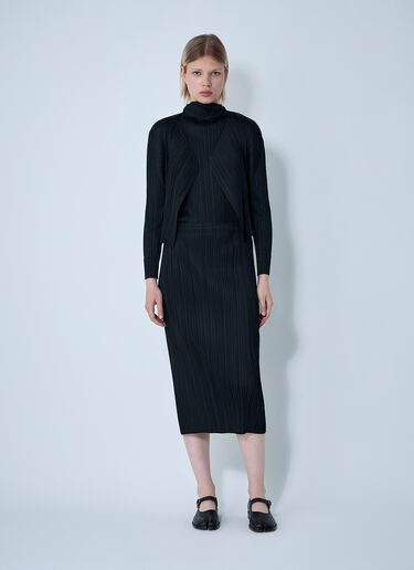 褶裥开衫 Pleats Please Issey Miyake 褶裥开衫 黑色 plp0261009