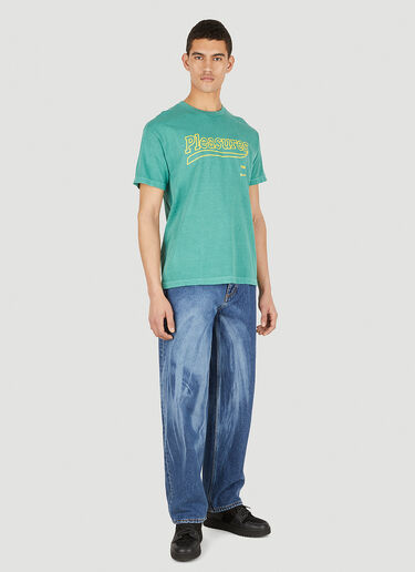 Dub T-Shirt Pleasures Dub T-Shirt Green pls0146033