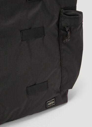 Logo Patch Tote Bag Porter-Yoshida & Co Logo Patch Tote Bag Black por0340008