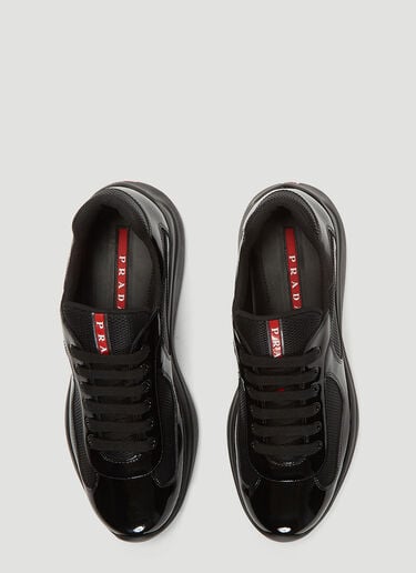 America's Cup Lace-Up Sneakers Prada America's Cup Lace-Up Sneakers Black pra0137059