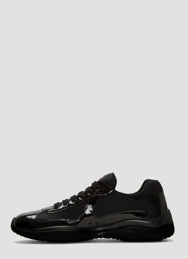 America's Cup Lace-Up Sneakers Prada America's Cup Lace-Up Sneakers Black pra0137059