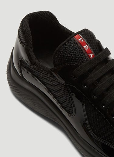 America's Cup Lace-Up Sneakers Prada America's Cup Lace-Up Sneakers Black pra0137059