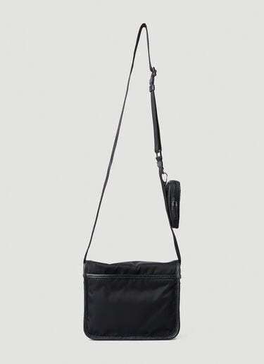 Prada Re-Nylon Messenger Crossbody Bag Black pra0149051