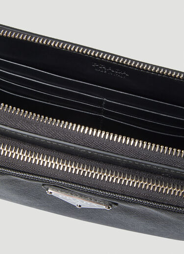 Logo Motif Woven Beltbag Prada Logo Motif Woven Beltbag Black pra0149064