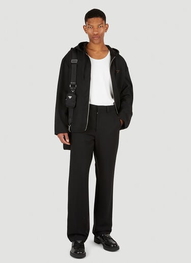 Triangle Plaque Pants Prada Triangle Plaque Pants Black pra0151009