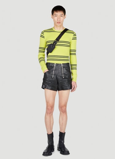 Prada ストライプセーター グリーン pra0152009