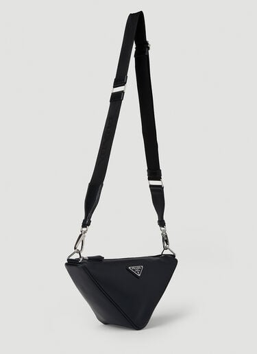 Prada Triangle Crossbody Bag Black pra0152062