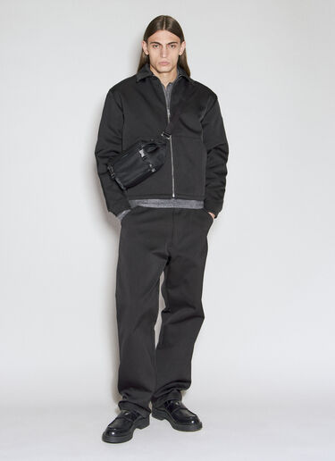 再生尼龙斜挎包 Prada 再生尼龙斜挎包 黑色 pra0155024