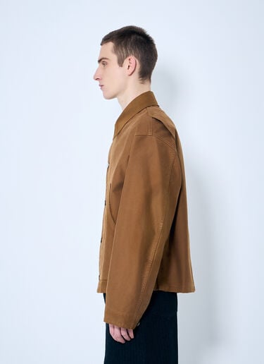 コットンツイルジャケット Prada コットンツイルジャケット キャメル pra0158002