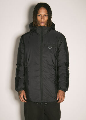Prada Re-Nylon Down Jacket Black pra0158014