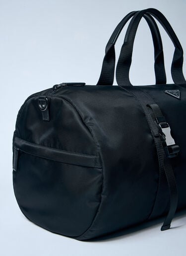 Re-Nylon&Saffiano レザー ダッフルバッグ Prada Re-Nylon&Saffiano レザー ダッフルバッグ ブラック pra0159017
