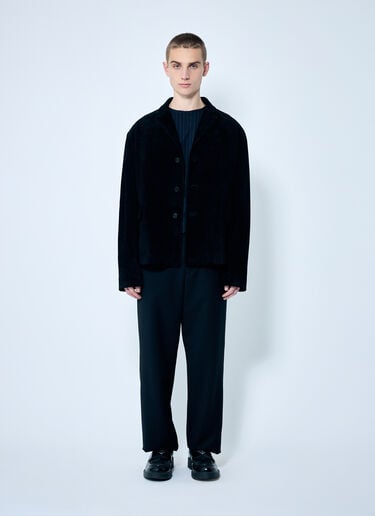 麂皮夹克 Prada 麂皮夹克 黑色 pra0159034