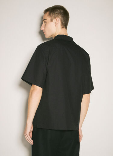 Short-Sleeve Technical Cotton Shirt Prada Short-Sleeve Technical Cotton Shirt Black pra0159036