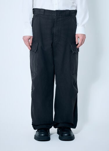 Garment-Dyed Cargo Pants Prada Garment-Dyed Cargo Pants Black pra0159037