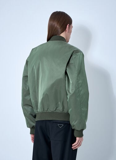 Prada 再生尼龙飞行员夹克  卡其色 pra0160005