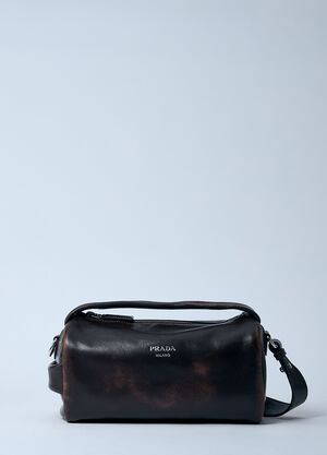 Prada 나파 가죽 숄더백  다크 브라운 pra0160012