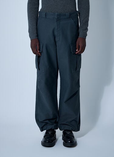 Cotton Cargo Pants Prada Cotton Cargo Pants Dark Grey pra0161005