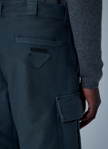 Cotton Cargo Pants Prada Cotton Cargo Pants Dark Grey pra0161005
