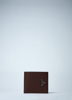 Prada Bi-Fold Wallet Brown pra0161020