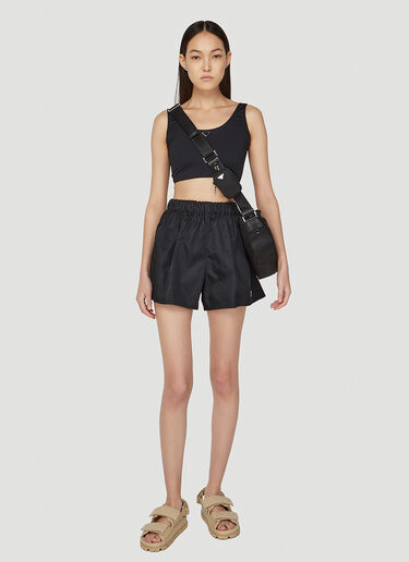 Re-Nylon Shorts Prada Re-Nylon Shorts Black pra0248013