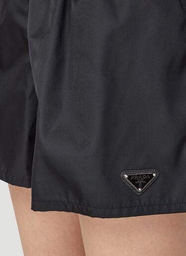 Re-Nylon Shorts Prada Re-Nylon Shorts Black pra0248013