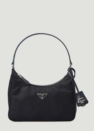 Prada Re-Edition 2005 Re-Nylon 迷你单肩包 黑 pra0248039