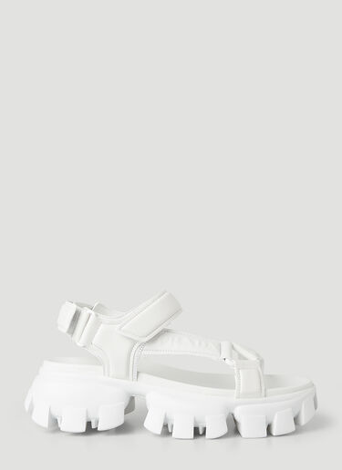 Prada Cloudbust Thunder Sandals White pra0248046
