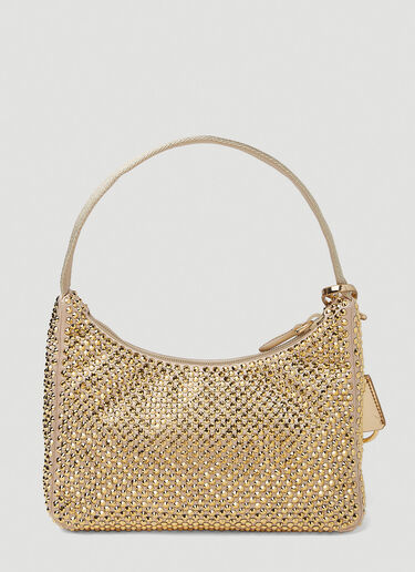 Crystal Shoulder Bag Prada Crystal Shoulder Bag Gold pra0251018