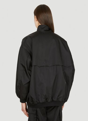 Logo Plaque Re-Nylon Jacket Prada Logo Plaque Re-Nylon Jacket Black pra0252006