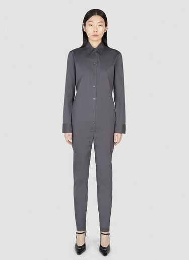 经典领连身衣 Prada 经典领连身衣 灰色 pra0252056