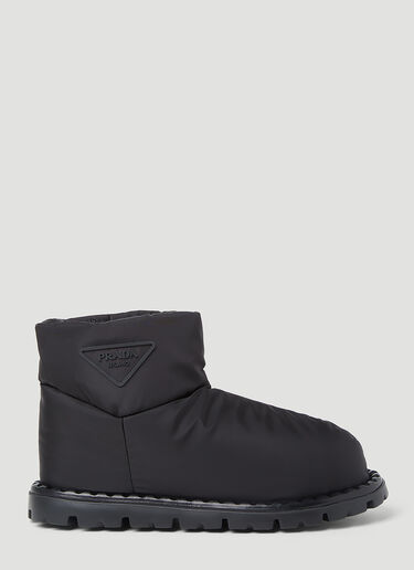 Padded Re-Nylon Booties Prada Padded Re-Nylon Booties Black pra0254023