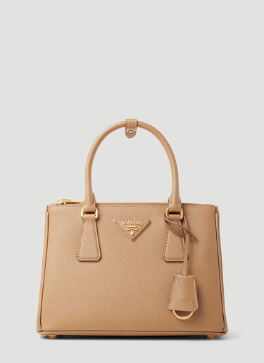 Prada Small Galleria Handbag Brown pra0254028